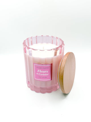 Bougie végétale parfumée - Fleurs de cerisier - Fee maison