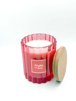 Bougie végétale parfumée - Fruits des Bois - Fee maison