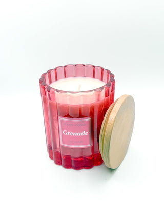 Bougie végétale parfumée - Grenade - Fee maison