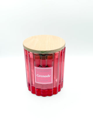 Bougie végétale parfumée - Grenade - Fee maison