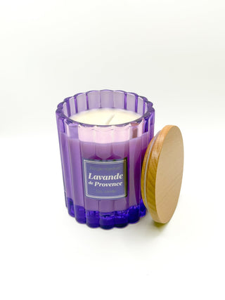 Bougie végétale parfumée - Lavande - Fee maison