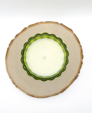 Bougie végétale parfumée - Verveine citronnée - Fee maison
