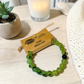 Bracelet d'Énergie Jade - Fee maison