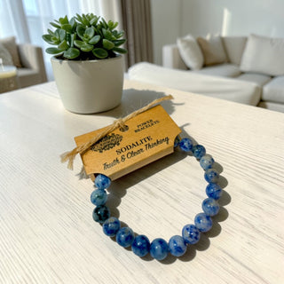 Bracelet d'Énergie Sodalite - Fee maison