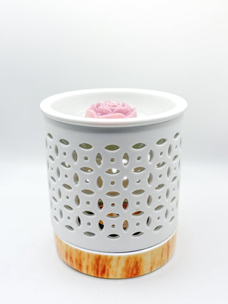 Brûle - parfum blanc en porcelaine - Fee maison