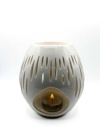 Brûle - parfum céramique blanc - Fee maison