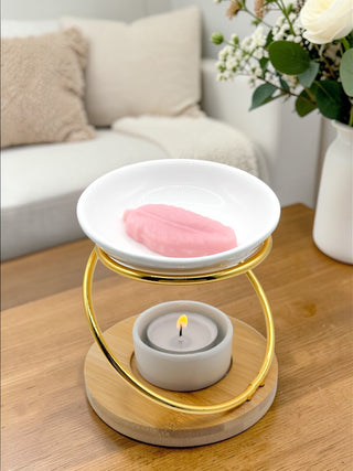 Brûle - parfum 'Pied doré torsadé' - Fee maison