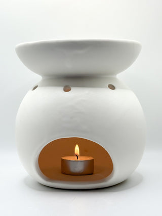 Brûle - parfum XL grande taille - blanc - Fee maison