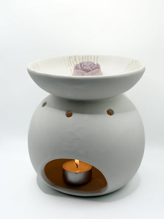 Brûle - parfum XL grande taille - blanc - Fee maison