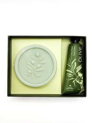 Coffret Fleurs d'Olivier - Savon & Crème mains à l’huile d’Olive AOP - Fee maison
