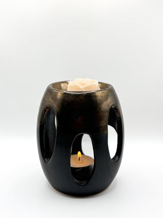 Brûle-parfum bicolore