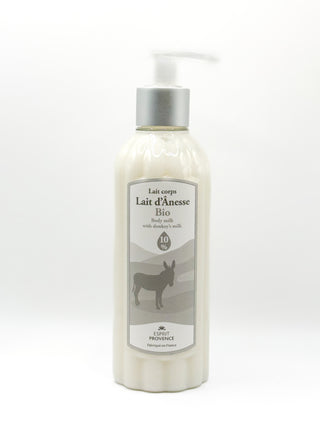 Lait corporel au lait d'ânesse bio