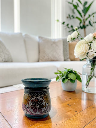 Petit brûle - parfum en stéatite coloré - Fee maison