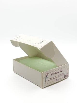 Savon végétal parfumé à la pomme - Fée des Bulles - Fee maison