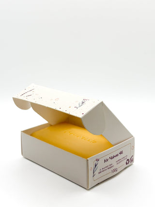 Savon végétal parfumé au chèvrefeuille - Fée des Bulles - Fee maison