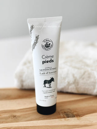 Crème pieds au lait d'ânesse - Fee maison