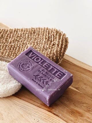 Savon violette - Fee maison